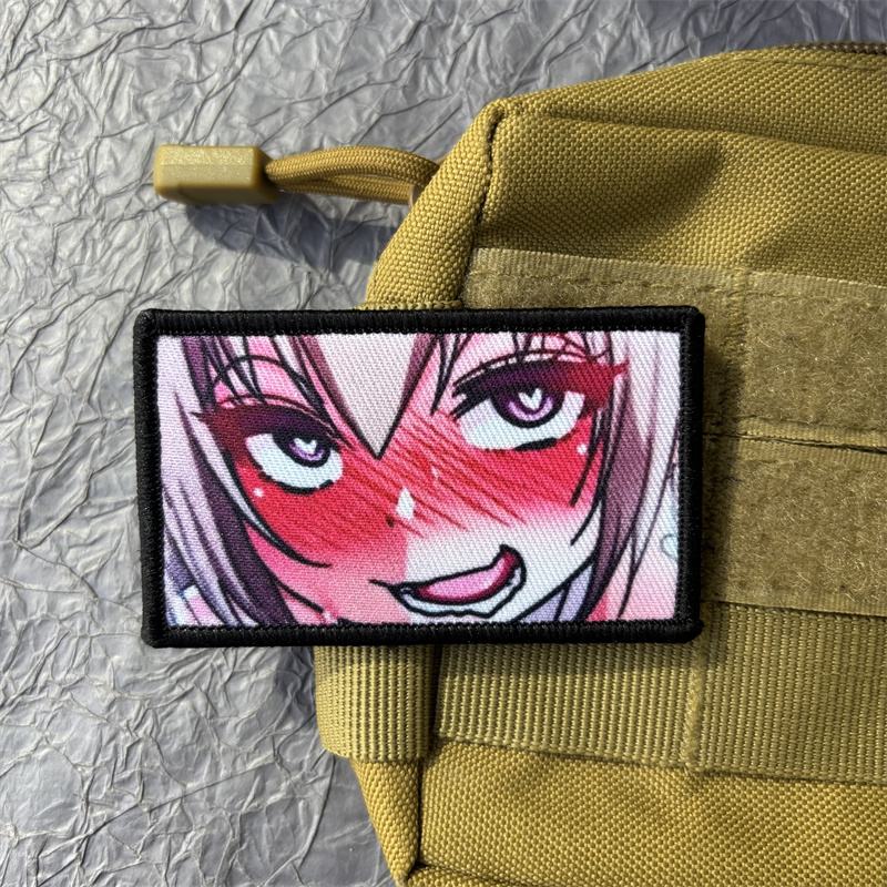 Urban Backpack Tactical - Pakaian Jalan Anime Dicetak Lencana Moral