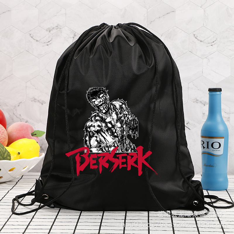 Drawstring Gym Bag - Tas Olahraga Tahan Air Tali Serut