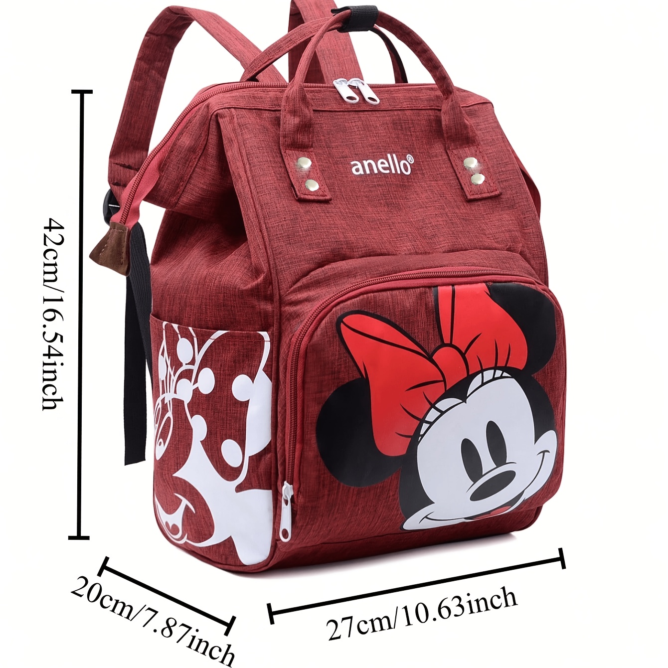 Tas Ransel Wanita Mickey Mouse - Canvas Backpack Casual ulasan dan harga
