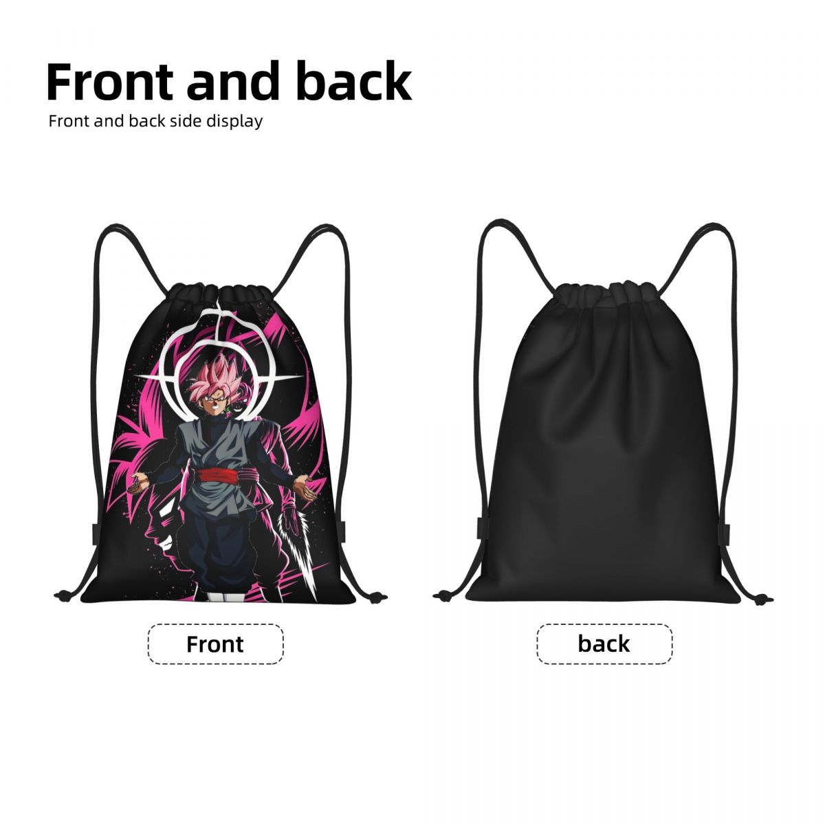 DBZ V-Vegetaes Ransel Serut Ka - Drawstring Gym Bag ulasan dan harga