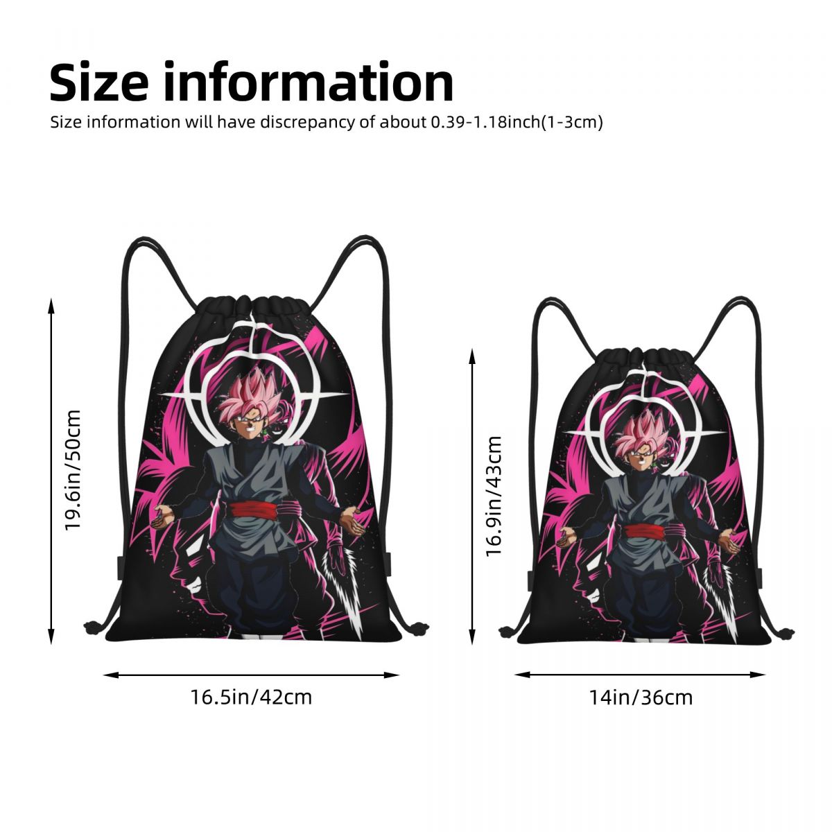 DBZ V-Vegetaes Ransel Serut Ka - Drawstring Gym Bag ulasan dan harga