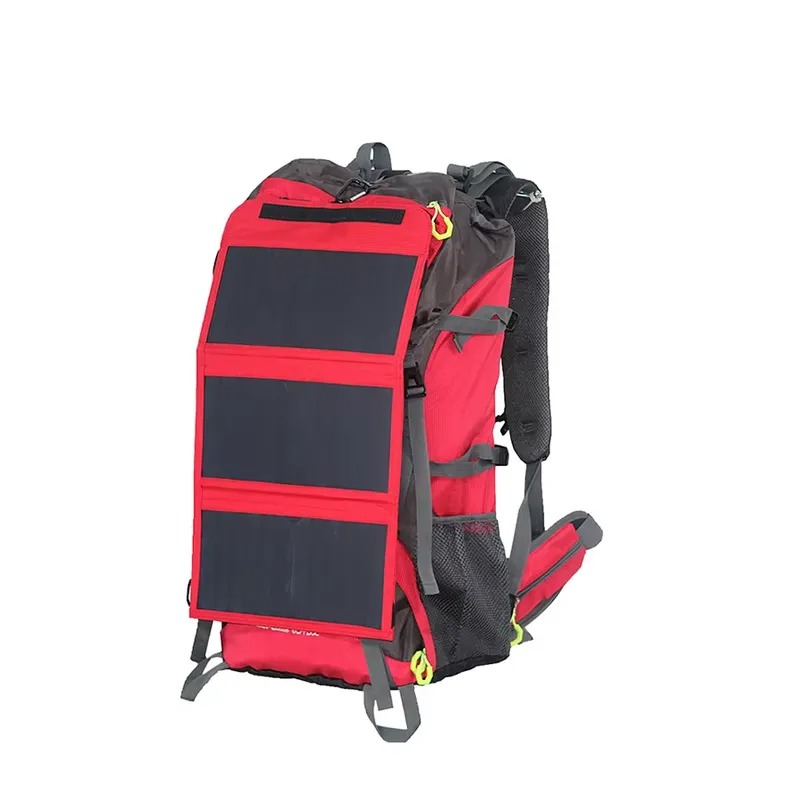 Ransel Panel Surya Kustom 2026 - Hiking Backpack Waterproof ulasan dan harga