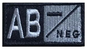 Patch kain bordir tipe darah 3 - Urban Backpack Tactical ulasan dan harga