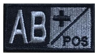 Patch kain bordir tipe darah 3 - Urban Backpack Tactical ulasan dan harga