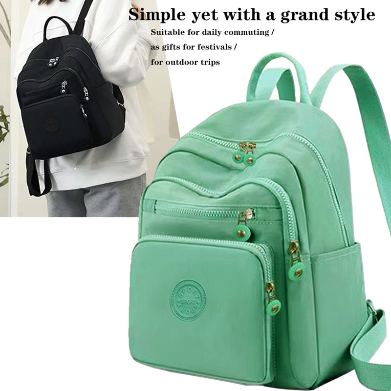 Tas Ransel Multi-Warna Elegan  - Canvas Backpack Casual ulasan dan harga