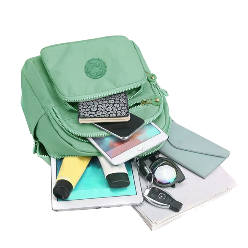 Tas Ransel Multi-Warna Elegan  - Canvas Backpack Casual ulasan dan harga